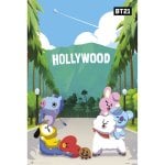 Affiche Hollywoodienne de BT21 Affiche Hollywoodienne de BT21
