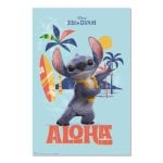 Affiche Disney Stitch Live Action Aloha Affiche Disney Stitch Live Action Aloha