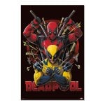 Affiche Marvel Deadpool et Wolverine 2