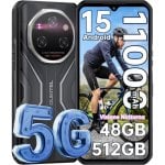 Móvil OUKITEL WP55 Pro 5G 16GB 512GB Dual SIM Batería 11000mAh IP68 120Hz NFC Android Negro Móvil OUKITEL WP55 Pro 5G 16GB 512GB Dual SIM Batería 11000mAh IP68 120Hz NFC Android Negro