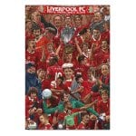 Affiche des légendes de Liverpool
