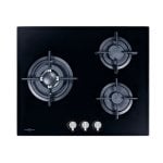 Vitrokitchen Cg605nb Encimera Cristal Gas 3fgos. A Gas Butano 60cm. Vitrokitchen Cg605nb Encimera Cristal Gas 3fgos. A Gas Butano 60cm.