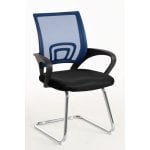Sillas De Escritorio - Silla Confidente Midi - Azul Sillas De Escritorio - Silla Confidente Midi - Azul