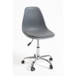 Sillas De Escritorio - Silla Dami Office - Gris Oscuro Sillas De Escritorio - Silla Dami Office - Gris Oscuro