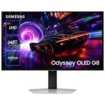 Monitor Samsung Odyssey G8 G81SF 27" UHD 4K QD-OLED 240Hz 0,03ms Silber Monitor Samsung Odyssey G8 G81SF 27" UHD 4K QD-OLED 240Hz 0,03ms Silber