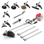 Herramienta multifunción de jardinería 65cc motor 2T barra divisible Easy-start aluminio Herramienta multifunción de jardinería 65cc motor 2T barra divisible Easy-start aluminio