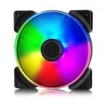 Gehäuselüfter Fractal Design Prisma AL RGB 14cm Schwarz 3er-Set