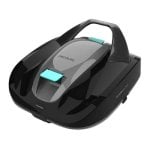 Robot limpador de piscina sem fios com aspiração de motor duplo, 100 l/min, autonomia de 100 min, filtro de alta eficiência Robot limpador de piscina sem fios com aspiração de motor duplo, 100 l/min, autonomia de 100 min, filtro de alta eficiência