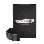 Kit Cable CableMod C-Series PRO ModMesh Carbono 260mm Compatible Corsair AXi HXi RM Kit Cable CableMod C-Series PRO ModMesh Carbono 260mm Compatible Corsair AXi HXi RM