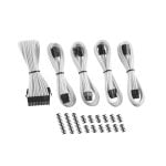 Kit de câblage blanc CableMod CM-CAB-CKIT-N88KW-R, câbles tressés de haute qualité Kit de câblage blanc CableMod CM-CAB-CKIT-N88KW-R, câbles tressés de haute qualité