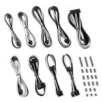 Kit de cables CableMod Classic ModMesh C-Series Corsair AXi/HXi/RM 0,85m Negro/Blanco OFC Kit de cables CableMod Classic ModMesh C-Series Corsair AXi/HXi/RM 0,85m Negro/Blanco OFC