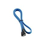 Câble SATA 3 CableMod ModMesh Droit 60cm Angle Droit Premium