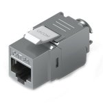 Conector RJ45 Ubiquiti UACC-KEYSTONE-JACK-C6A Pack 12 Cat6A Keystone Alta Velocidad