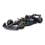 Miniature Bburago F1 Mercedes AMG W14 Lewis Hamilton 44 1/24 Détails Impeccables