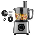 Cecotec Paprika 2000 Procesador de Alimentos 2 Velocidades 3.5L 2000 W Acero Inoxidable