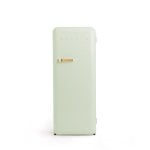 Create Frigorífico Una Puerta Retro 281L 150cm  ECO R600a Verde/Oro D