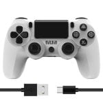 Kinsi Joystick Bluetooth inalámbrico Compatible PC PS2 PS3 PS4 Vibración Dual 600mAh Antideslizante Kinsi Joystick Bluetooth inalámbrico Compatible PC PS2 PS3 PS4 Vibración Dual 600mAh Antideslizante