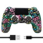 Kinsi Joystick inalámbrico Bluetooth Compatible PC PS2 PS3 PS4 Vibración Dual 600mAh 8h Antideslizante Multicolor Kinsi Joystick inalámbrico Bluetooth Compatible PC PS2 PS3 PS4 Vibración Dual 600mAh 8h Antideslizante Multicolor