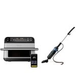 Origial Pack FRYFIT 10L DUAL WIFI Freidora de Aire 10L Dual Wi-Fi 2800W Inox + CycloneClean 600W Aspirador Escoba con Cable 2 en 1 600W Negro Origial Pack FRYFIT 10L DUAL WIFI Freidora de Aire 10L Dual Wi-Fi 2800W Inox + CycloneClean 600W Aspirador Escoba con Cable 2 en 1 600W Negro