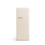 Create Frigorífico Una Puerta Retro 281L 150cm R600a Eco-Friendly Beige/Oro Rosa D