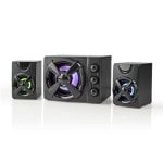 Nedis GSPR31021BK Lautsprecher 2-Wege Schwarz Kabelgebunden 11 W Nedis GSPR31021BK Lautsprecher 2-Wege Schwarz Kabelgebunden 11 W