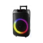 Altavoz para fiestas Trevi XF 380 KB 50W Bluetooth USB LED TWS Asa Ruedas Negro Altavoz para fiestas Trevi XF 380 KB 50W Bluetooth USB LED TWS Asa Ruedas Negro