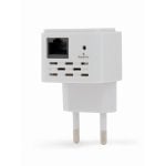 Repetidor WiFi Gembird WNP-RP300-03 300Mbps Antenas Internas Blanco Seguridad WPA2/WPS