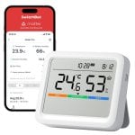 Estación Meteorológica SwitchBot Meter Pro Pantalla 9.2cm Sensor Exterior Bluetooth