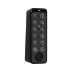 Cerradura inteligente SwitchBot Keypad Touch huella dactilar código IP65 inalámbrica negra