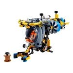 LEGO Technic Sous-marin de Recherche en Eau Profonde 42201  pièces non spécifiées
