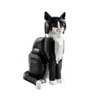 Conjunto de ícones de gatos pretos e brancos LEGO 21349, coleção personalizável para adultos Conjunto de ícones de gatos pretos e brancos LEGO 21349, coleção personalizável para adultos