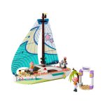 LEGO Friends Stephanie's Sailing Adventure 41716 Conjunto de Construção - Barco com Vela Flexível e Leme Realista