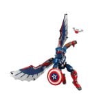 Figura de Construcción LEGO Marvel 76296 Capitán América Falcon Articulada 28cm + Accesorios Figura de Construcción LEGO Marvel 76296 Capitán América Falcon Articulada 28cm + Accesorios
