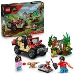 LEGO Jurassic World 76972 Mobile Jaw Velociraptor Off-Road Escape Set 285 pièces