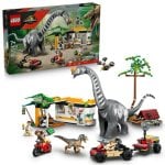 LEGO Jurassic World 76973 Raptor e Titanossauro Mission Set, 582 Peças LEGO Jurassic World 76973 Raptor e Titanossauro Mission Set, 582 Peças