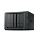 Expansión de almacenamiento Synology DX525 5 bahías Escritorio Negro SATA Hot-Swap Ventilación silenciosa Expansión de almacenamiento Synology DX525 5 bahías Escritorio Negro SATA Hot-Swap Ventilación silenciosa