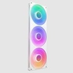 Ventilateur central NZXT F420RGB à cadre unique, blanc Ventilateur central NZXT F420RGB à cadre unique, blanc