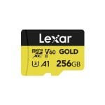 MicroSDXC Lexar Professional GOLD 256GB UHS-II 280MB/s Lesegeschwindigkeit 180MB/s Schreibgeschwindigkeit MicroSDXC