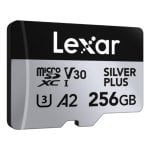 MicroSD Lexar Professional SILVER PLUS 256GB Class 3 UHS-I 205MB/s MicroSD