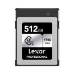 Lexar LCXEXSL512G-RNENG 512GB CFexpress Type B 1750MB/s 1300MB/s Argent Lexar LCXEXSL512G-RNENG 512GB CFexpress Type B 1750MB/s 1300MB/s Argent