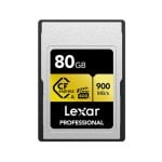 Speicherkarte Lexar LCAGOLD080G-RNENG 80 GB CFexpress 900 MB/s Schwarz Speicherkarte Lexar LCAGOLD080G-RNENG 80 GB CFexpress 900 MB/s Schwarz