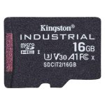 Tarjeta microSD Kingston Industrial 16GB MicroSDHC Clase 10 UHS-I U3 V30 pSLC -40°C a 85°C Tarjeta microSD Kingston Industrial 16GB MicroSDHC Clase 10 UHS-I U3 V30 pSLC -40°C a 85°C