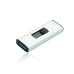 MediaRange MR919 Clé USB 256 Go USB Type A 3.2 Gen 1 100 Mo/s Glissière Noir Argent