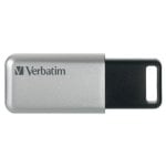Pendrive Verbatim Store 'n' Go Secure Pro 32GB Plata, USB 3.2 Gen 1, Cifrado AES 256-bit