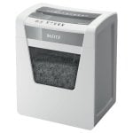Leitz 80020000 Micro-Cut P5 Aktenvernichter, 10 Blatt, 23 l, leise, Anti-Stau-Funktion, weiß Leitz 80020000 Micro-Cut P5 Aktenvernichter, 10 Blatt, 23 l, leise, Anti-Stau-Funktion, weiß