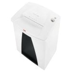 Destructora de documentos HSM SECURIO B34 4.5x30mm Corte en partículas 19 hojas 100L 590W Blanco Destructora de documentos HSM SECURIO B34 4.5x30mm Corte en partículas 19 hojas 100L 590W Blanco