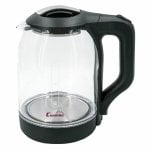 Hervidor électrique Comelec 1,8L 1500W Noir Transparent avec Indicateur de niveau d'eau Hervidor électrique Comelec 1,8L 1500W Noir Transparent avec Indicateur de niveau d'eau