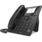 Telefone IP Poly CCX 350 Preto LCD 2.8" Gigabit Ethernet PoE Microsoft Teams