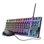 Clavier Gaming Thado et Souris Felox LED RGB Multi Couleurs Compact Clavier Gaming Thado et Souris Felox LED RGB Multi Couleurs Compact