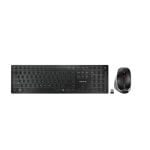 Teclado inalámbrico Cherry DW 9500 Slim QWERTY Español, Bluetooth+RF, mouse incluido Teclado inalámbrico Cherry DW 9500 Slim QWERTY Español, Bluetooth+RF, mouse incluido